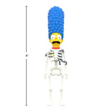 The Simpsons Treehouse of Horror Skeleton Marge Simpson 3 3/4-Inch ReAction Figure