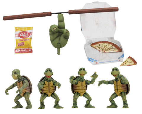 Teenage Mutant Ninja Turtles Movie Baby Turtles 1:4 Scale Action Figure 4-Pack