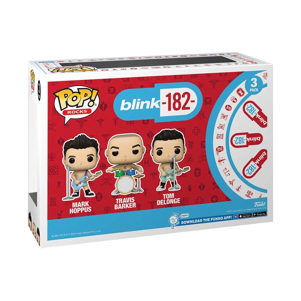 Blink-182 What's My Age Again? Pop! Vinyl Figure 3-Pack – Plastick